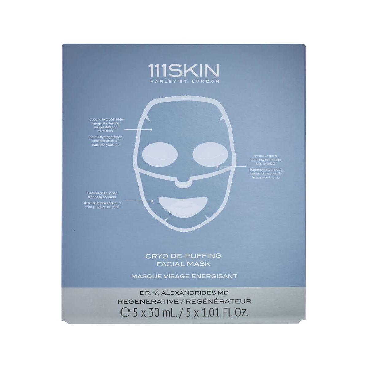 Cryo De-Puffing Facial Mask Boxed