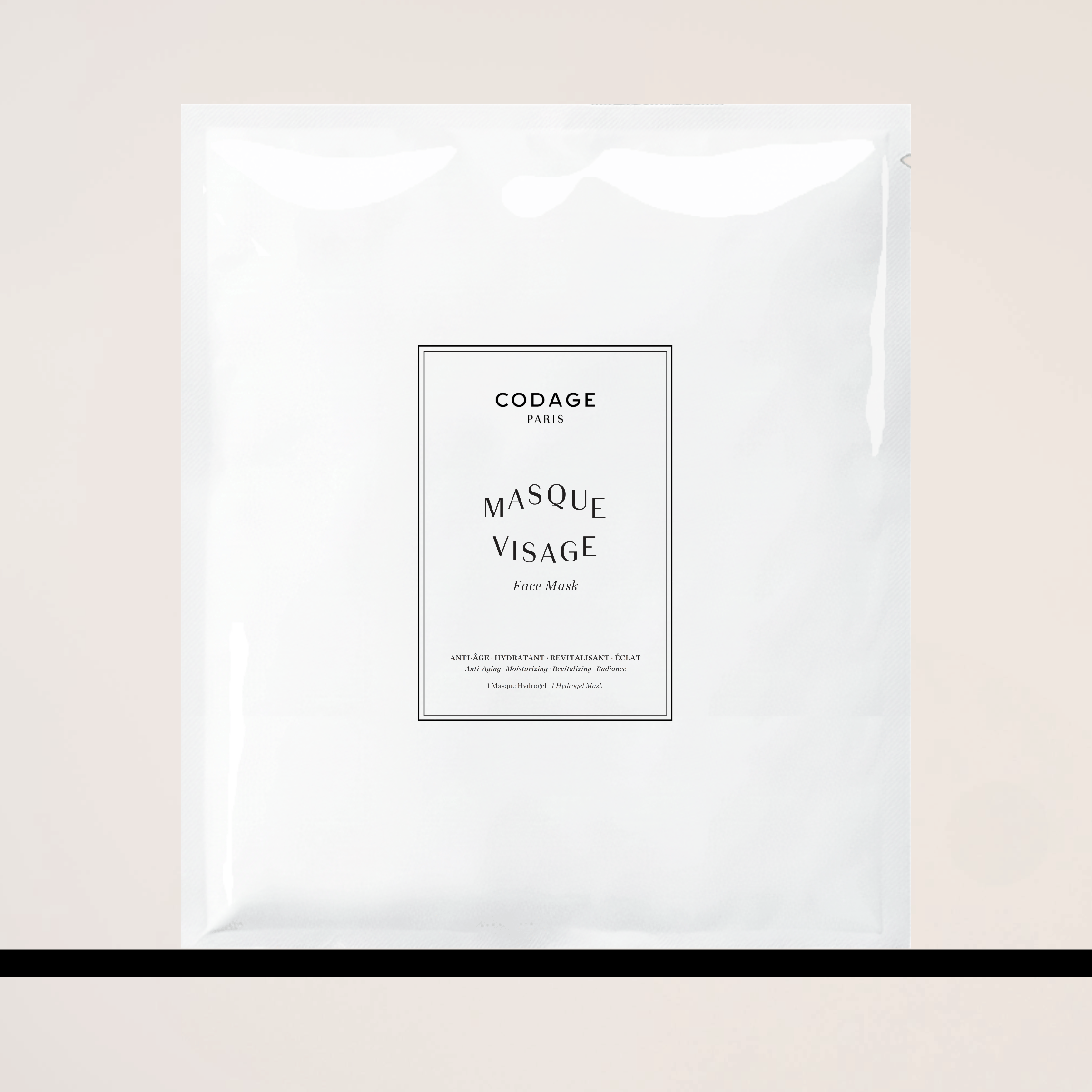 Hydrogel Gold Sheet Mask