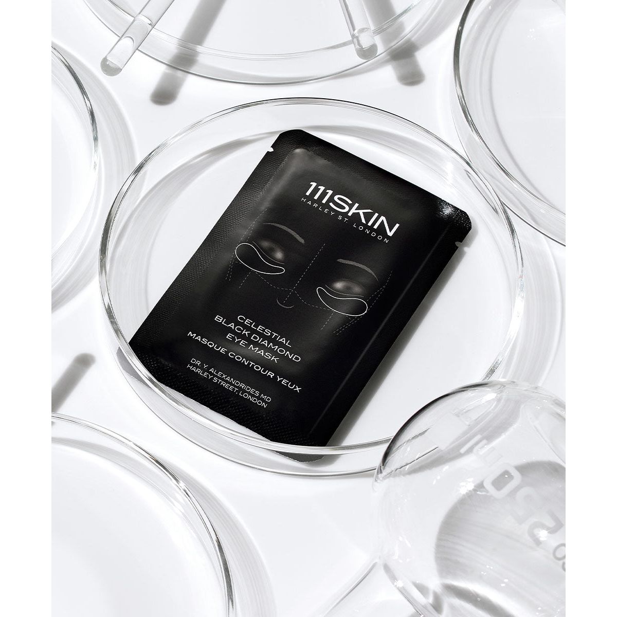Celestial Black Diamond Eye Mask
