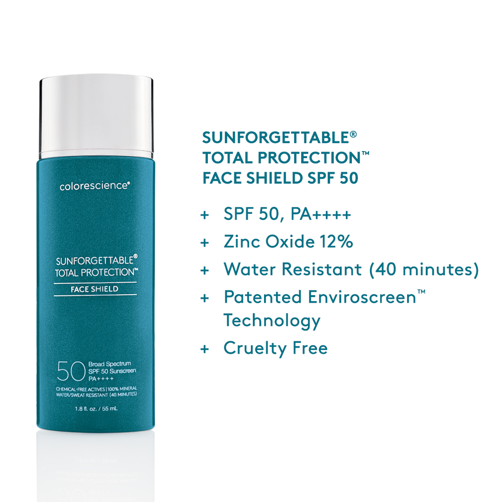 Sunforgettable Total Protection Face Shield Classic SPF 50 – Toska Spa ...